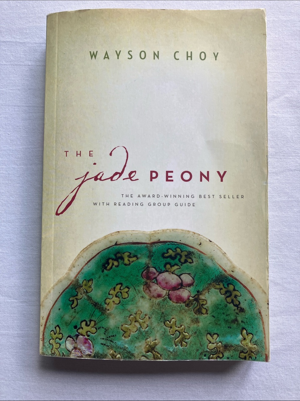 The Jade Peony by Wayson Choy book paperback novel